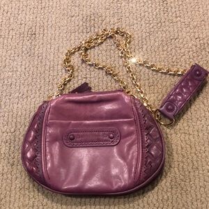 NWT Juicy Couture leather crossover bag